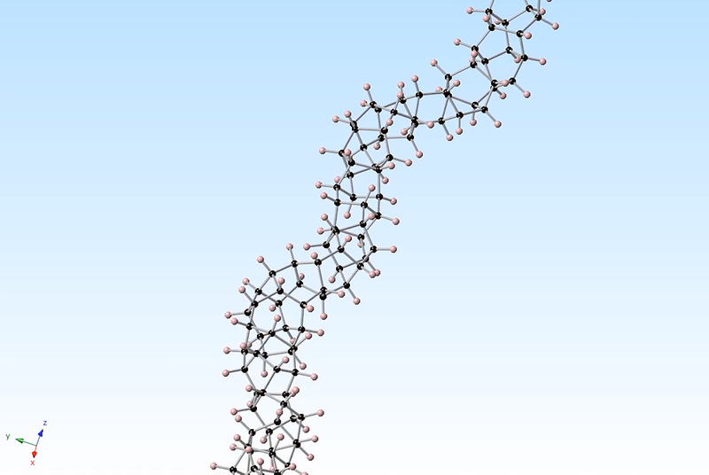 Illustration for article titled Incredible New Nanothreads Could Help Us Build a Space Elevator